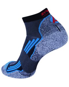 Rywan 1044 No Limit Trail Socks Laufsocken Black/Türkis