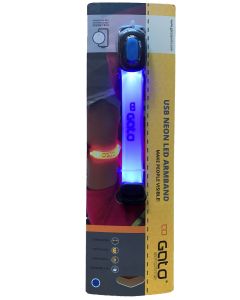 Gato USB Neon LED Armband Blue
