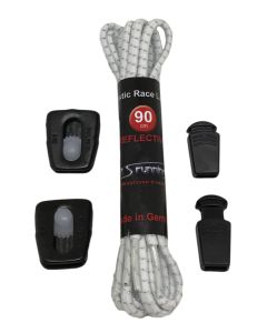 Elastic Race Laces Triathlonschnürsenkel weiß