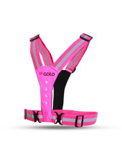 Gato LED Safer Sport Vest USB Sicherheitsweste Pink