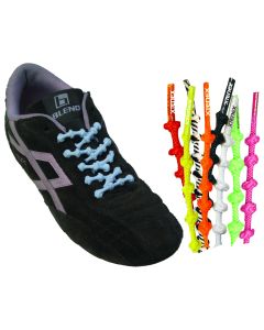 Xtenex Kids alle Farben von links nach rechts: Rot, neon-gelb, schwarz/weiß, neon-orange, schwarz, weiß, neon-grün, neon-pink.