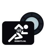BibBits Magnetische Startnummernhalter - Black