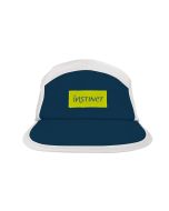 Instinct Endurance Cap "G" White Navy Blue Laufmütze Front