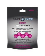 SALTOLYTE 20 TABS Berry Kautabletten mit Salz, Elektrolyten und Zucker