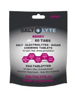 SALTOLYTE 60 Chewing Tablets Berry. Wohlschmeckende Kautabletten mit Salz, Elektrolyten und Zucker zur Wettkampf- und Trainings-Versorgung. Made in Germany!