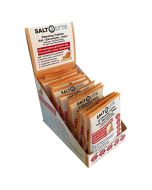 SALTOLYTE 120 Chewing Tablets Peach im Tray mit 12 Sachet. Wohlschmeckende Salz-/Elektrolyt-Kautabletten zur effektiven Sportler-Versorgung - Made in Germany!
