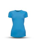 Gato Recycled Tech Tee Funktions T-Shirt Women Azure Blue Front