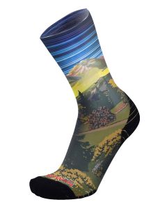 Die No Limit Graphik Esprit Montagne Blue Lifestyle und Walking Socken bringen Farbe in dein Leben!