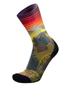 Die No Limit Graphik Esprit Montagne Red Lifestyle und Walking Socken bringen Farbe in dein Leben!