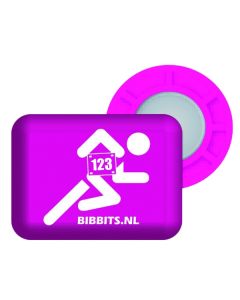 BibBits Magnetische Startnummernhalter - Pink