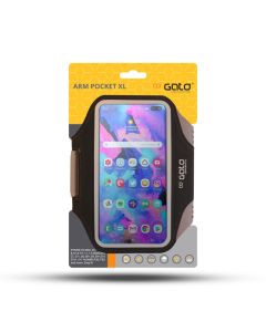 Gato Arm Pocket XL Black Front