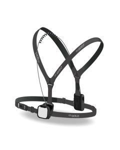 ULTRA CHEST LIGHT USB ADJUSTABLE BRUSTLEUCHTE mit 500 Lumen Leuchtkraft und rot leuchtendem Signal-Rücklicht 