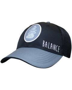 Headsweats 5-Panel Trucker Hat Balance Front Left