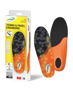 NOENE Tennis & Padel Ergonomic Sporteinlage für dynamische Sportarten wie Tennis, Padel, Squash, Badminton, etc.
