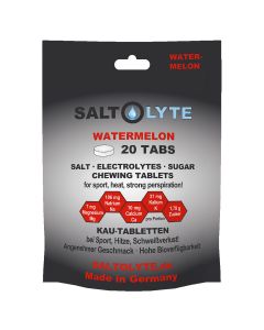 SALTOLYTE 20 TABS Watermelon Kautabletten mit Salz, Elektrolyten und Zucker