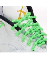 Der selbstbindende, elastische XTENEX Sportschnürsenkel neongrün