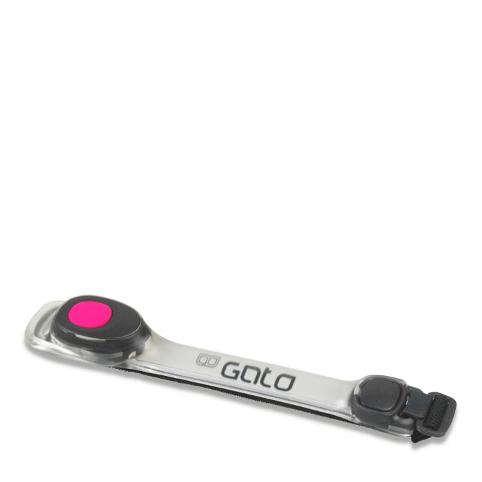 Gato Neon LED Armband Pink Sicherheitsleuchte